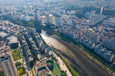 中国福建省宁德城市风光