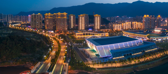 中国福建宁德城市风光