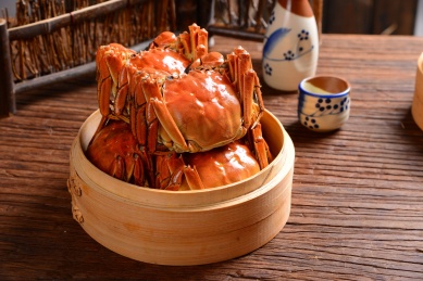 The yangcheng lake crabs