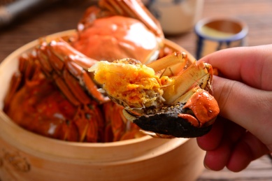 The yangcheng lake crabs