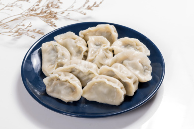 传统美食象征团圆喜庆的水饺