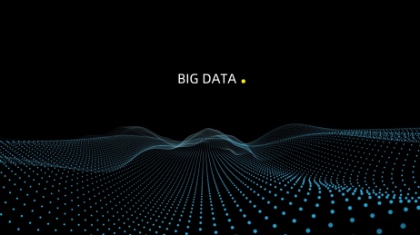 企业大数据未来抽象科技感背景图