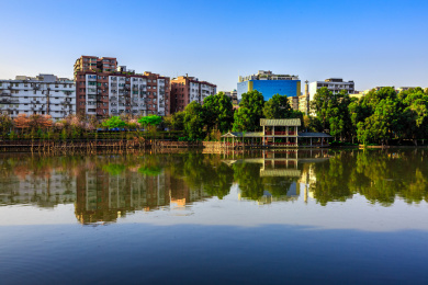 中国广东省广州市流花湖公园
