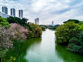 中国广东省广州市流花湖公园