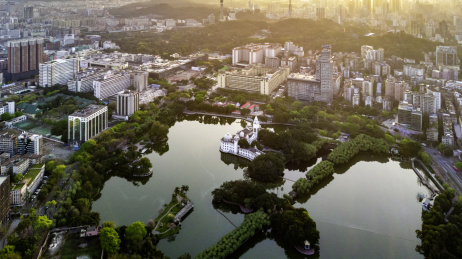 中国广东省广州市流花湖公园