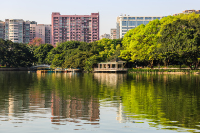 中国广东省广州市流花湖公园