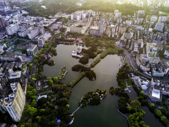 中国广东省广州市流花湖公园