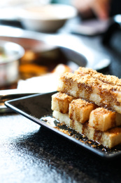 饭后甜点红糖糍粑