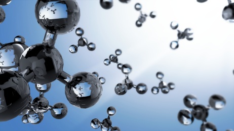 分子模型的三维图解 分子和原子的组成关系