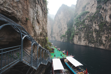 中国山西省长治市太行山大峡谷