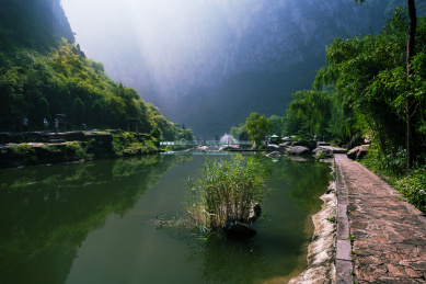 中国山西省长治市太行山大峡谷