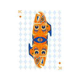 纸牌方片系列——财之金鱼