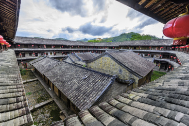 中国广东省梅州市大埔县泰安楼