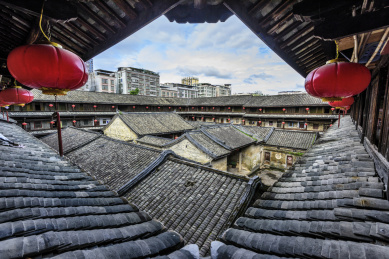 中国广东省梅州市大埔县泰安楼