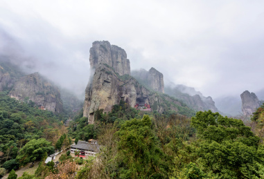 中国浙江省温州雁荡山灵峰景区