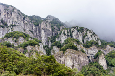 中国浙江省温州雁荡山大龙湫景区