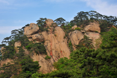 中国辽宁省鞍山市千山大佛景区