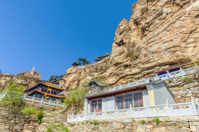 中国辽宁省锦州北镇医巫闾山脉大芦花景区