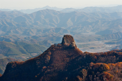 中国辽宁丹东宽甸天桥沟大佛爷沟老佛爷坐子