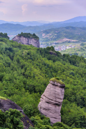 中国福建省龙岩市连城县冠豸山国家地质公园