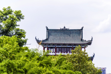 中国江西省赣州市古城八境台