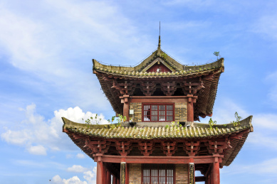 中国江西省赣州市古城涌金门