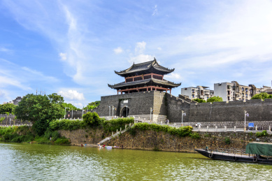 中国江西省赣州市赣州古城建春门