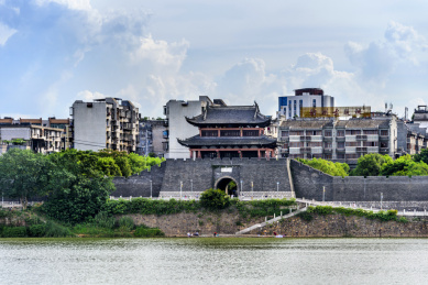 中国江西省赣州市赣州古城建春门