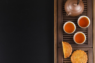 八月十五中秋节月饼