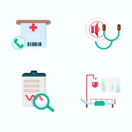 智能医疗设备插画