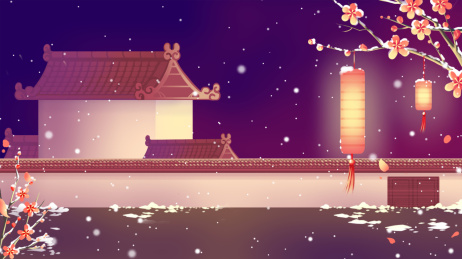 唯美卡通风格的插画