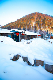 黑龙江省旅游胜地双峰林场雪乡