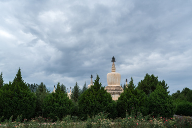 中国甘肃省武威市凉州百塔寺