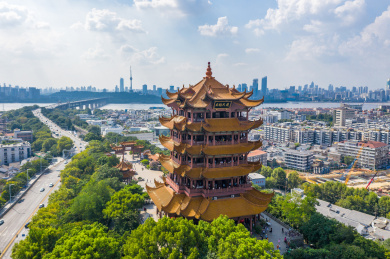 湖北省武汉市黄鹤楼风景区