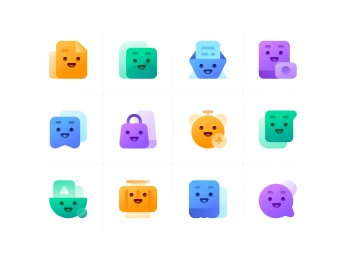 24种风格工具类图标系列