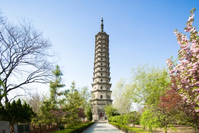 山东滨州无棣县大觉寺海丰塔