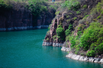 中国河南省安阳市南太行大峡谷太行平湖