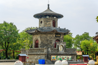 中国山西省洪洞县大槐树寻根祭祖园魁星楼