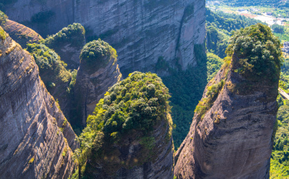 中国江西龙南县小武当山风景区