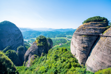 中国江西龙南县小武当山风景区