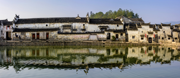 中国浙江省丽水市河阳古民居