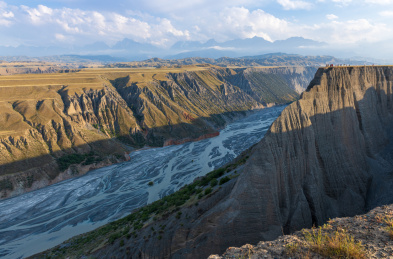 中国新疆伊犁州安集海大峡谷