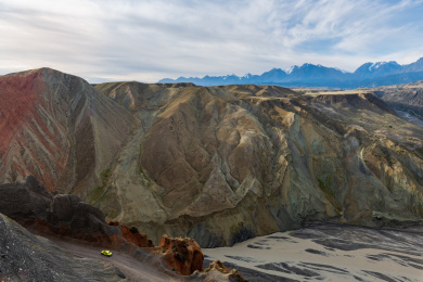 中国新疆伊犁州安集海大峡谷