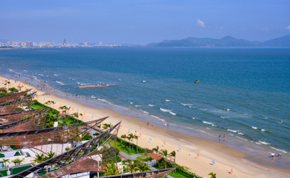 汕尾金町湾大海风光