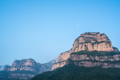 中国河南省太行大峡谷自然风光