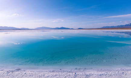 中国青海海西蒙古族藏族自治州大柴旦翡翠湖