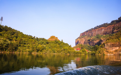 中国广东省韶关丹霞山自然风景