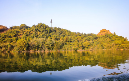 中国广东韶关仁化县丹霞山地质公园自然风光