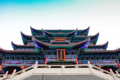 广东省韶关翁源县东华寺佛教建筑