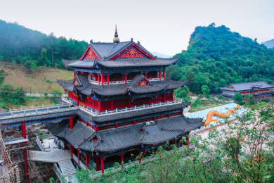 中国广东省粤北韶关翁源东华寺